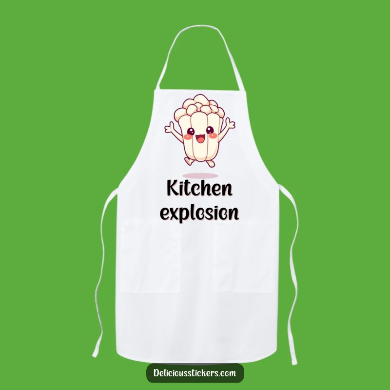 Funny Popcorn Pal Apron: Cook Up Fun with This Snack-Lover's Culinary Joy