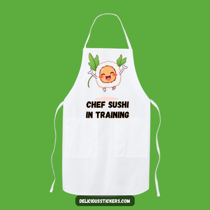 Funny Sushi Flyer Apron: Cook with Joy and Humor in This Hilarious Sushi Gear!