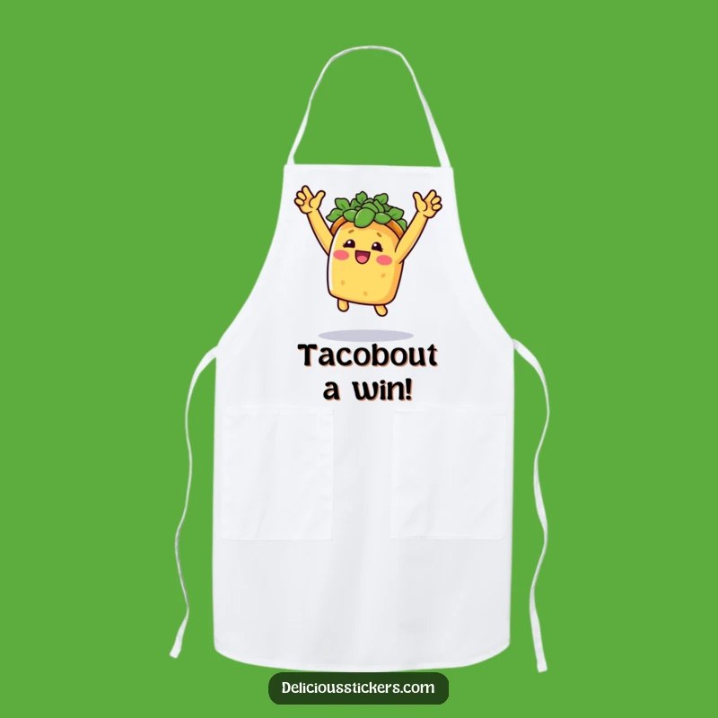Funny Taco Chef Apron: Joyful Fiesta Apron, Perfect Kitchen Gift