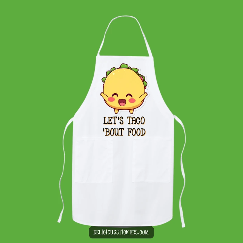 Funny Taco Cheer Apron - Hilarious Mexican Food Apron for the Fiesta Chef!