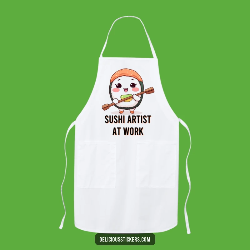 Funny Sushi Chef Apron: Hilarious Balanced Cooking Apron, Perfect Kitchen Gift