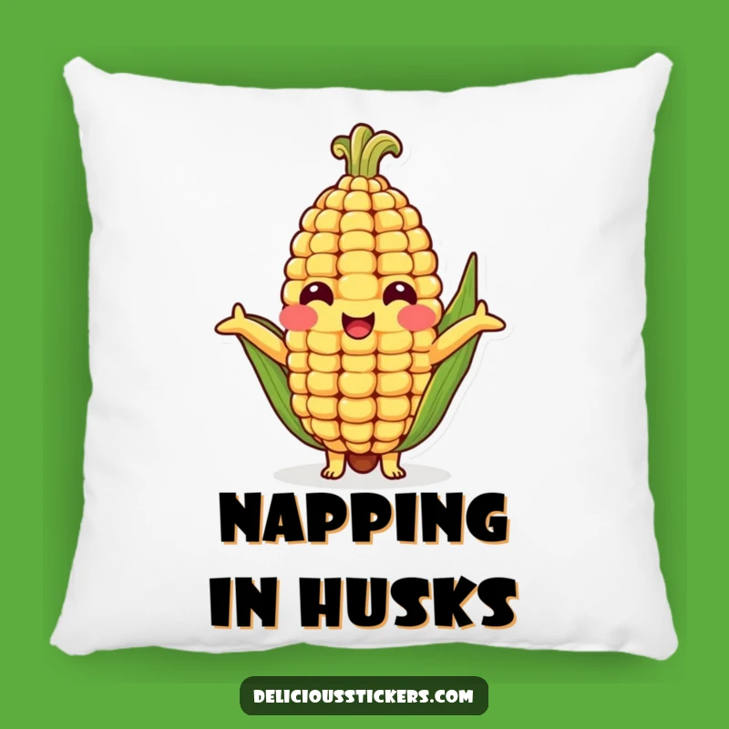 Funny Corn Cob Hug Pillow - Cozy Cuddle Buddy with a Veggie Character Twist