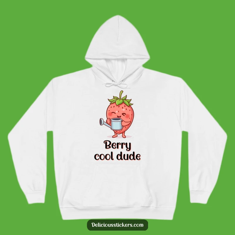 Funny Strawberry Gardener Hoodie: Cozy Up with This Adorable and Hilarious Fruit Apparel!