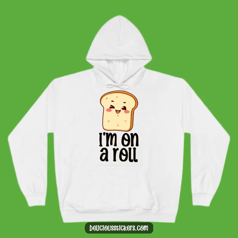 Funny Cheeky Bread Loaf Hoodie - Cozy and Hilarious Bakery Apparel Gift!