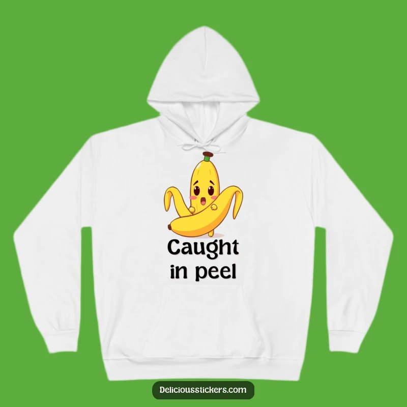 Funny Surprised Banana Hoodie: Cozy Up with Unexpected Laughs Gift