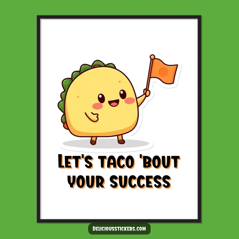Funny Free Printable Taco Art: Festive Downloadable Decor for a Cheerful Vibe