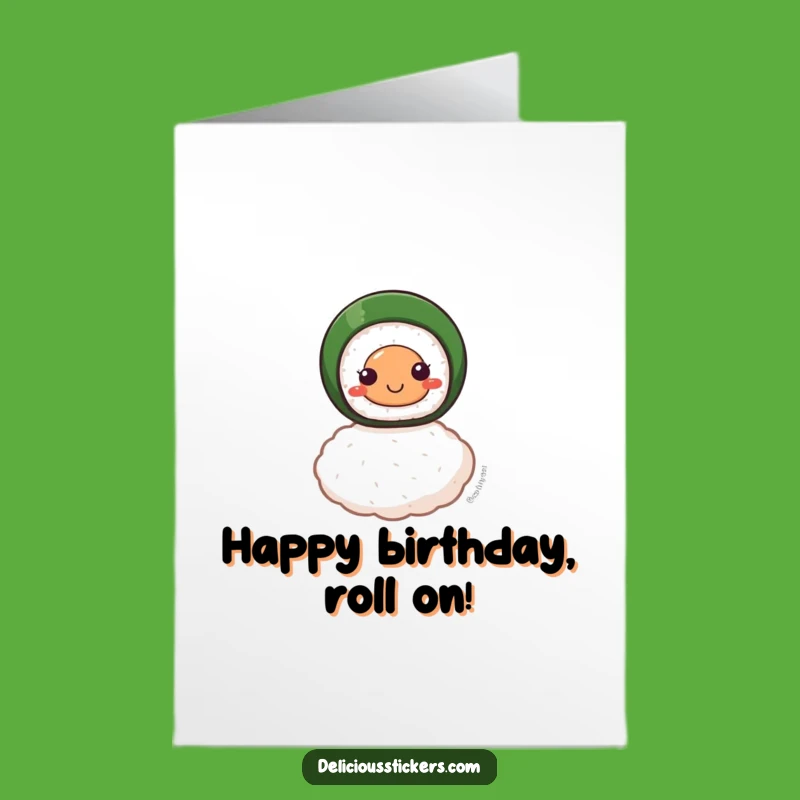 Free Printable Sushi Birthday Card: Balanced Downloadable Gift for a Perfect Celebration