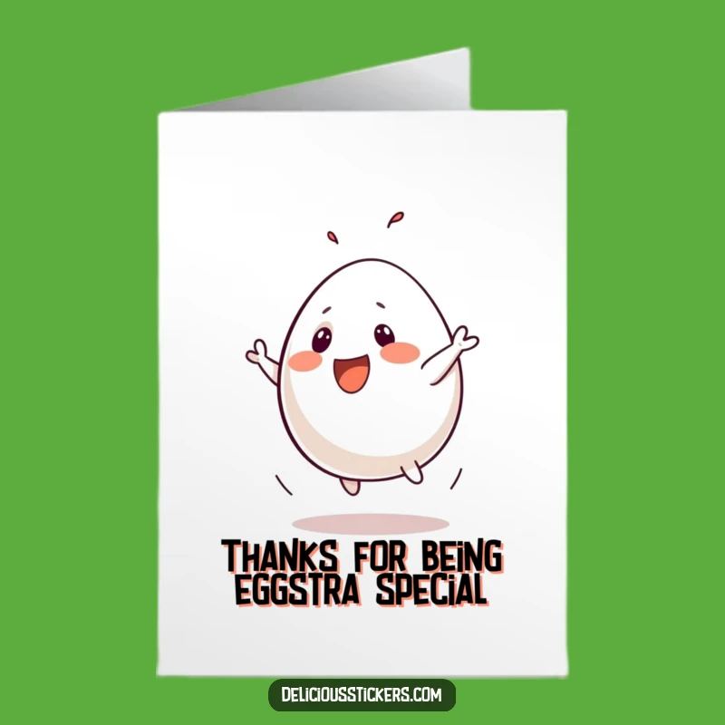 Free Printable Thank You Card: Silly Egg Flip - Express Gratitude with Humor!