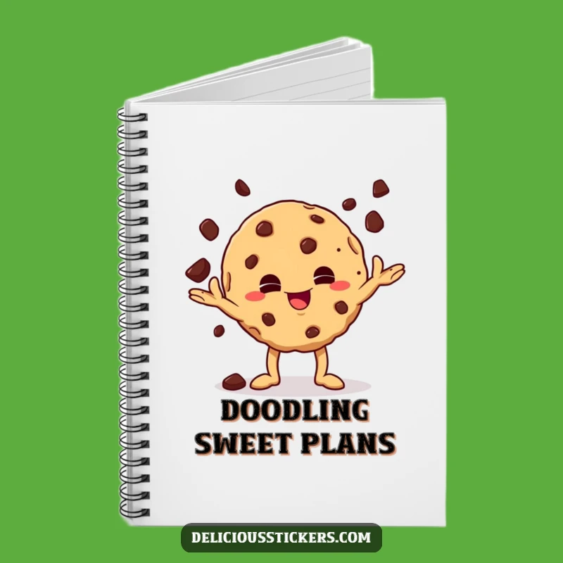 Funny Juggling Cookie Notebook: Jot Down Playful Ideas, Great Funny Gift for Bakers