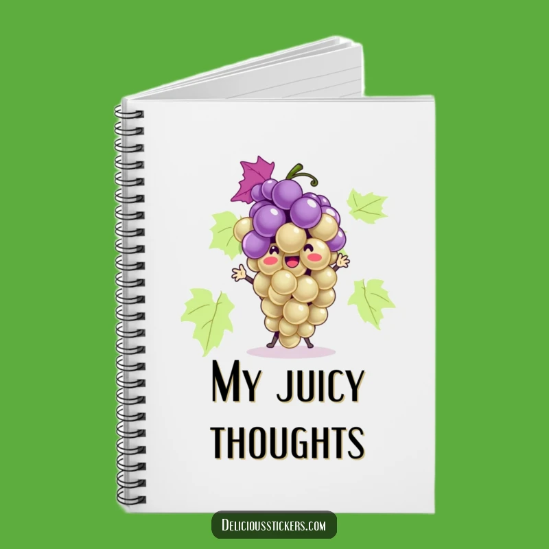 Funny Grape Bunch Dance Notebook: Jot Down Ideas with Hilarious Inspiration!