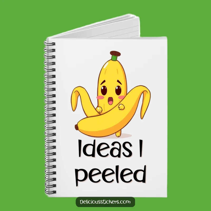Funny Surprised Banana Notebook: Jot Down Surprises & Ideas Gift