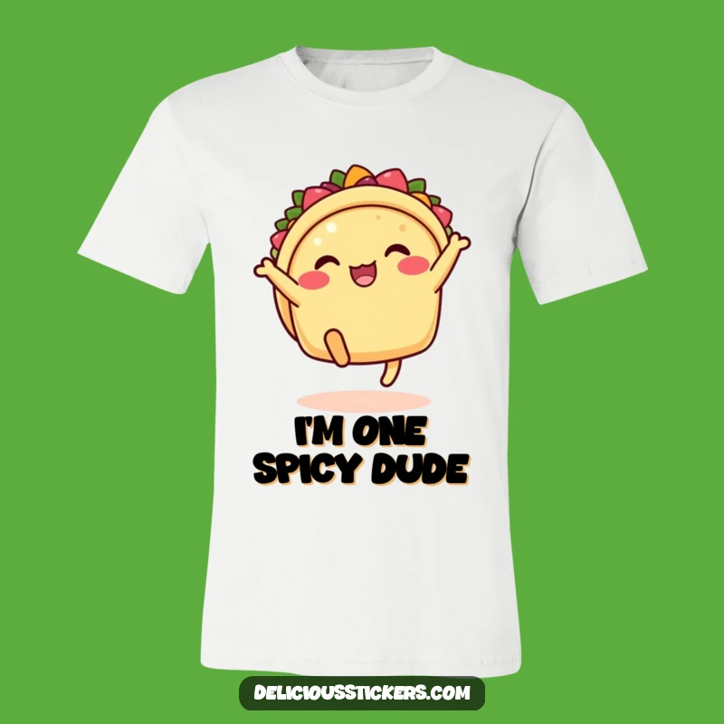 Funny Taco Kick T-Shirt: Wearable Fun for a Hilarious Fiesta Gift