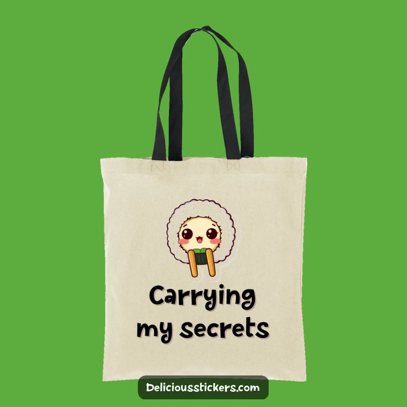 Funny Sushi Surprise Tote Bag - Carry Your Love for Sushi